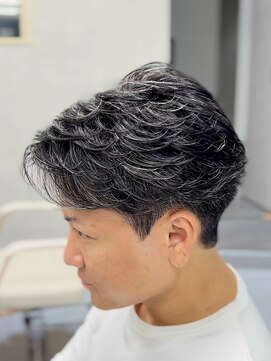 アッシュ 桜木町店(Ash) 短くてもできるビジネスニュアンスパーマスタイル横浜桜木町
