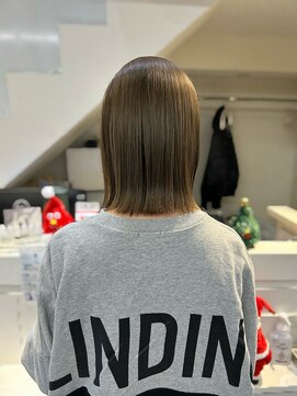 ネオリーブカフ 鶴ヶ峰店(Neolive caff) ロブ×オリーブベージュ