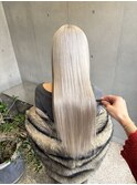 ハイトーンロング/ホワイトカラー