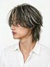 メンズカット+メンズハイライト ¥16500