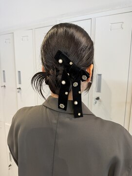 エイト 横浜店(EIGHT) カチモリシニヨン[韓国ヘア/ブリーチ/ダブルカラー/横浜]