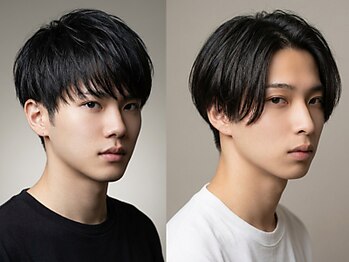 レム 仙台店(L.E.M)の写真/伸びかけも扱いやすい◎高い技術力と多彩なデザイン力で、どんなシーンでもカッコよくキマる好印象ヘアに！