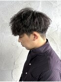 MEN’S HAIR/サーフカール/刈り上げセンターパート/群馬高崎