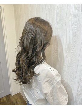 TELA HAIR 石岡店【テーラヘアー】【4月15日NEW OPEN(予定)】 MIXウェーブ×オリーブグレージュ【TELA HAIR 石岡】