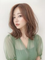 アーダーヘアサロン 武生店(ADER HAIR SALON)&nbsp;20代大人可愛い小顔くびれボブ　エアリーボブベージュ