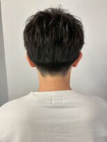 マップデザイン(map design)&nbsp;刈り上げ ツーブロック ビジネス メンズショート 黒髪 20代 30代