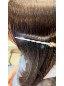 アース 郡山コスモス通り店(HAIR&MAKE EARTH)の写真/今最も話題の髪質改善トリートメント！髪に栄養を補充して、うるサラな髪へ♪