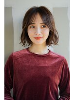 エインアンリー 明治神宮前(AIN.ANLY.)&nbsp;ボブパーマ、ニュアンスパーマ、毛先パーマ、ボブゆるめパーマ