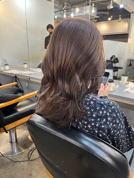 ジュール 池袋(Joule) ブリーチなしダブル×ラテグレージュ［池袋］
