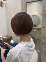 シアアルン 新小岩店(SHEER alun)&nbsp;ミニボブ/レッドカラー