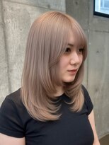 ラヴィズム 栄店(LUVISM)&nbsp;栄/矢場町/ホワイトミルクティー/ハイトーン/ブリーチ/レイヤー