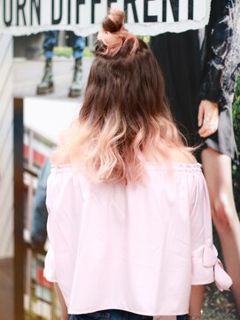 レガーミ(Legami) 【Legami】グラデーションカラー　お団子ハーフ