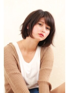 美容室 リーフ 島田店(LeaF) 秋にぴったり！首もとがスッキリなエアリーボブ