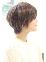 ラグエル(RAGUEL) 【30代40代50代】 ひし形シンプルショート