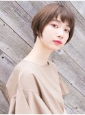 ショートでもふんわり縮毛矯正★