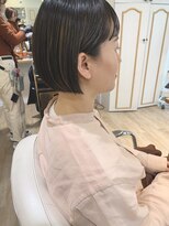 ネオリーブ チロル 横浜西口店(Neolive CiroL.)&nbsp;ミニボブ　朝楽スタイリングショートボブ