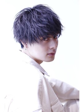 リップスヘアー 銀座(LIPPS hair) 寝癖風☆コバルトマッシュ