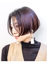 ルプラ ガーデン(le-pla garden) ショートボブ#ブリーチなし#ショートカット#ダメージレスカラー