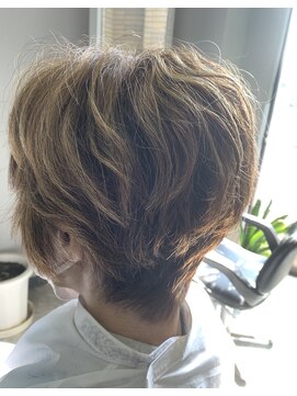 ヘアーフォーカス ゆるふわマッシュ