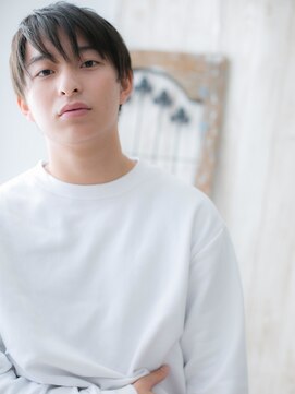 メンズヘア ビーセカンド 草加店(MENS HAIR B-2) 前髪がポイント！スパイキーウルフウェットヘアI