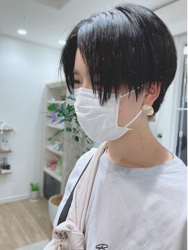 モリオフロムロンドン 松戸店(Morio from London) 【松戸 岩口】軽めセンターパートマッシュショート