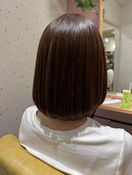 ムーン(moon) #似合わせカット #アースカラー #くびれヘア #デザインカラー