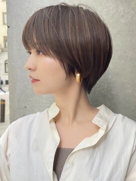 ミチオ ノザワ ヘアサロン ギンザ(Michio Nozawa HAIR SALON Ginza) 似合わせカット×丸みショートボブ【瀧上丈司】