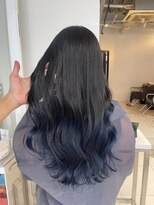 アライブ ハラジュク(ALIVE harajuku)&nbsp;ネイビーブルーグラデーションryota