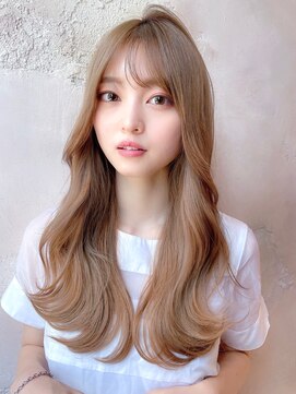 ロンドローズ 名古屋(Lond damaskRose) シースルーバング×フェイスレイヤー