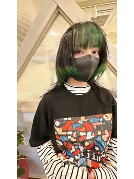 ワンダービューティー オヤマ(WonderBeauty OYAMA) ノブ×アクセントグリーン