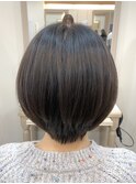 丸みショート/髪質改善/福原遼華