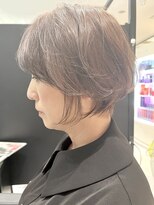 ジエクト 本店(The Ect)&nbsp;☆★ピンクベージュ前髪マチルダボブウルフインナーグレージュ◎