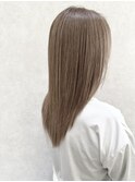 髪質改善ジェルカラー×ハイグレイカラー♪