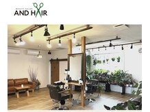 アンドヘア(AND HAIR)の雰囲気（当店HP【andhair koriyama】から、さらに詳しくご覧頂けます！）