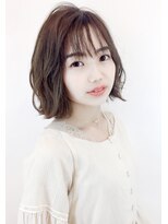 モリオ フロム ロンドン 成増店 【morio成増/一戸】外ハネゆるふわボブ