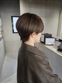 キャラハーフ 池袋東口店(KYARA HALF)&nbsp;丸みのあるマッシュショートスタイル