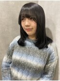 ナチュラル韓国風ボブ