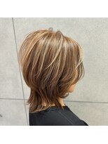 ヘアメロウ ココ(hair mellow CoCo...)&nbsp;ウルフ×ハイライト