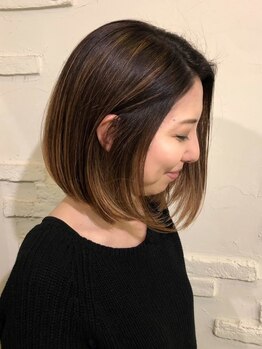 アオ(AO)の写真/透明感のあるカラーで周りと差がつく◎トレンドを取り入れたスタイルで、一番似合うカラーをご提案します♪