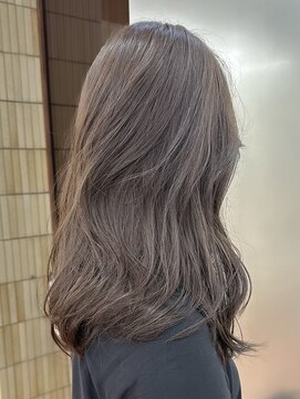 パークレーン アイス イヴェン(park lane ICI yeven) ブリーチなし グレージュ くすみベージュ 透明感/momoka