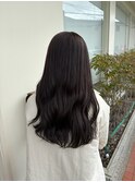 艶カラー/透明感カラー/冬カラー/トーンダウン/ラベンダーカラー