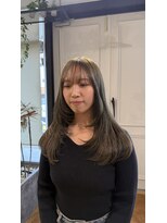 ヤテ(yate')&nbsp;ダブルカラーオリーブベージュ