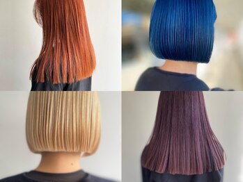 ヌル ヘア デザイン(nullus hair desigh)の写真/絶妙な抜け感を演出するnullusの透明感カラー♪ケアブリーチで傷みを軽減、お洒落なハイライトも◎