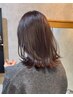 【平日限定/お得にキレイ♪】似合わせカット+艶アディクシーカラー ￥8470　
