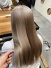 【ハイトーンカラー】カット+2ブリーチ＋カラー＋marbb＋トリートメント 