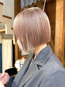 ヲタク(wotaku.) ミルクティーベージュピンクベージュトリプルカラーケアブリーチ