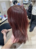 ピンク×ハイライト×レイヤー