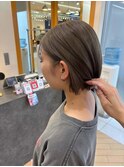 " 透け感抜群" ダブルカラー ミルクティーピンクベージュ