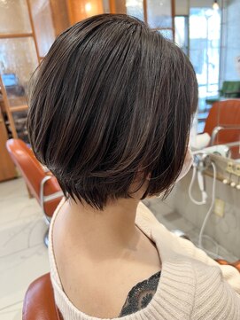 ネオリーブサイン 大森店(Neolive sign) 自然な丸みショートボブ　大森