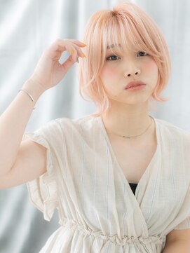 ドクターズ サロン ラブ(Dr's Salon LAB) フレンチカジュアルツヤ髪ブリーチマッシュウルフr古河10代20代